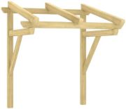 vidaXL Türvordach 100 x 100 x 80 cm (318569)