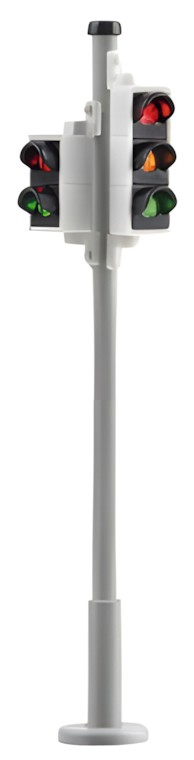 Viessmann Verkehrsampel mit Fußgängerampel und LEDs 2er Set (5095)