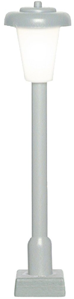 Viessmann H0 Straßenleuchte modern mit Kontaktstecksockel LED weiß (60801)