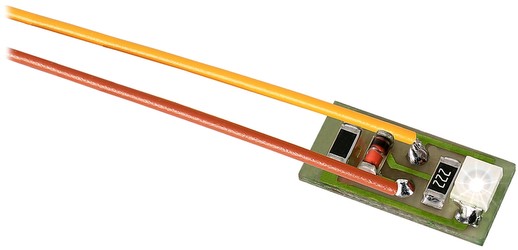 Viessmann Hausbeleuchtung mit 1 LED weiß 10 Stk. (6008)