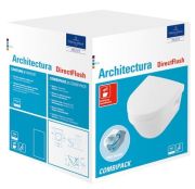 Villeroy & Boch Architectura Compact Combi-Pack Wand-Tiefspül-WC (4687HR01)