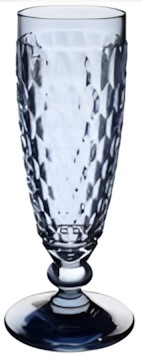 Villeroy & Boch Boston coloured Sektglas blue 163 mm
