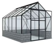 Vitavia Cassandra 8300 inkl. Sockelmauer Basalt
