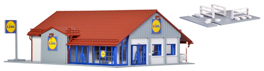 Vollmer H0 Supermarkt Lidl (43662)