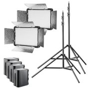 Walimex Pro LED Versalight 500 Daylight Set2 Akku