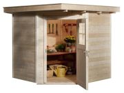 WEKA Gartenhaus 229 Gr. 2 naturbelassen