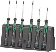 Wera 2052/6 Elektronik-Schraubendrehersatz + Rack (05118156001) Wera 2052/6 Elektronik-Schraubendrehersatz + Rack (05118156001)