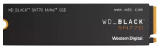 Western Digital WD Black SN770 NVMe M.2 SSD 1TB (WDS100T3X0E)