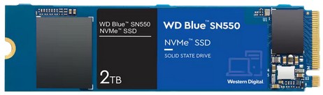 Western Digital WD Blue SN550 NVMe SSD 2TB (WDS200T2B0C) Western Digital WD Blue SN550 NVMe SSD 2TB (WDS200T2B0C)