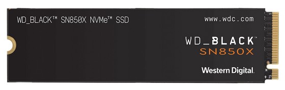 Western Digital WD Black SN850X NVMe M.2 SSD 1TB (WDS100T2X0E)