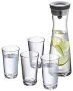 WMF Wasserkaraffe Basic + 4 Gläser WMF Wasserkaraffe Basic + 4 Gläser