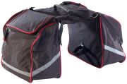 Xcase Doppel-Gepäckträgertasche