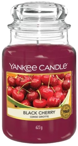 Yankee Candle Black Cherry Duftkerze 623 g Yankee Candle Black Cherry Duftkerze 623 g