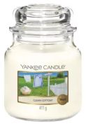 Yankee Candle Clean Cotton Duftkerze 411 g
