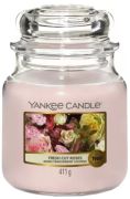 Yankee Candle Fresh Cut Roses Duftkerze 411 g