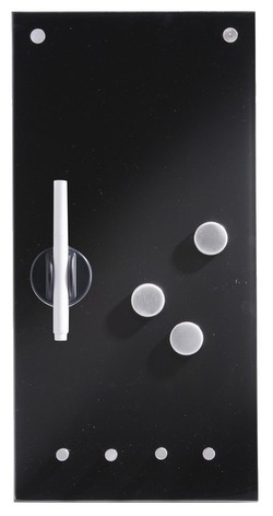 Zeller Memobord mit Haken Glas (11612)