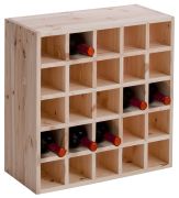 Zeller Weinregal für 25 Flaschen Naturholz (13172) Zeller Weinregal für 25 Flaschen Naturholz (13172)