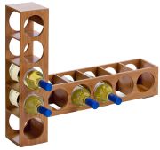 Zeller Weinregal für 5 Flaschen Bamboo (13565) Zeller Weinregal für 5 Flaschen Bamboo (13565)