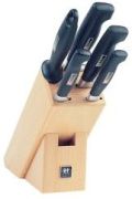 Zwilling Vier Sterne Messerblock 6-tlg. Zwilling Vier Sterne Messerblock 6-tlg.